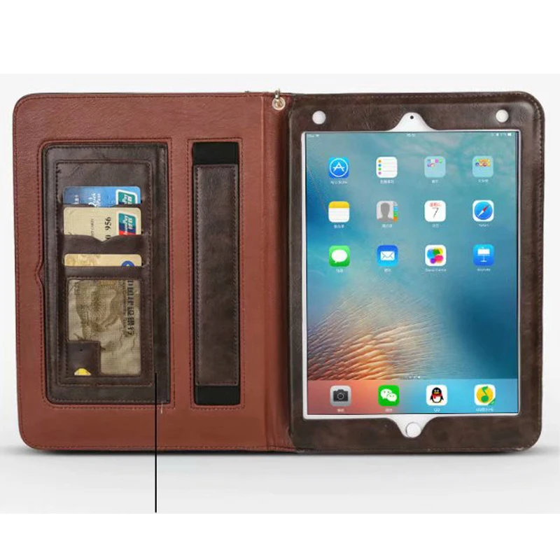 Essidi роскошный кожаный умный чехол рукав для iPad mini 4 3 2 1th Gen стенд планшетный защитный чехол для IPad Mini 1 2 3 4