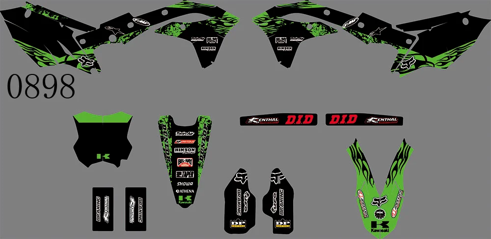 

3 KAWASAKI KXF250 2017 2018 2019 2020
