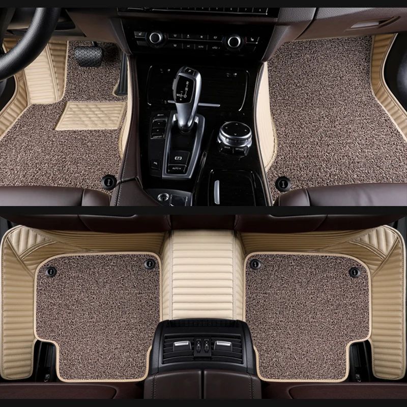 

Custom car floor mats for Dongfeng FengShen AX7 AX3 H30 S30 A60 A30 AX5 AX4 E70 A9 jinyi X5 For Dongfeng all models foot mats