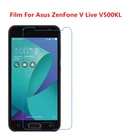 12510 шт. ультратонкая прозрачная защитная пленка для HD ЖК-экрана с тканевой пленкой для очистки для Asus ZenFone V Live V500KL.