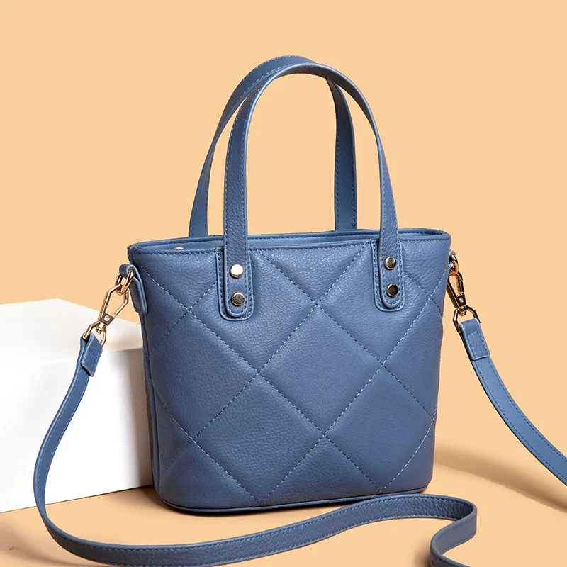 

Модная трендовая роскошная дизайнерская сумка, женская кожаная повседневная винтажная сумка через плечо для женщин, корейские черные и бел...