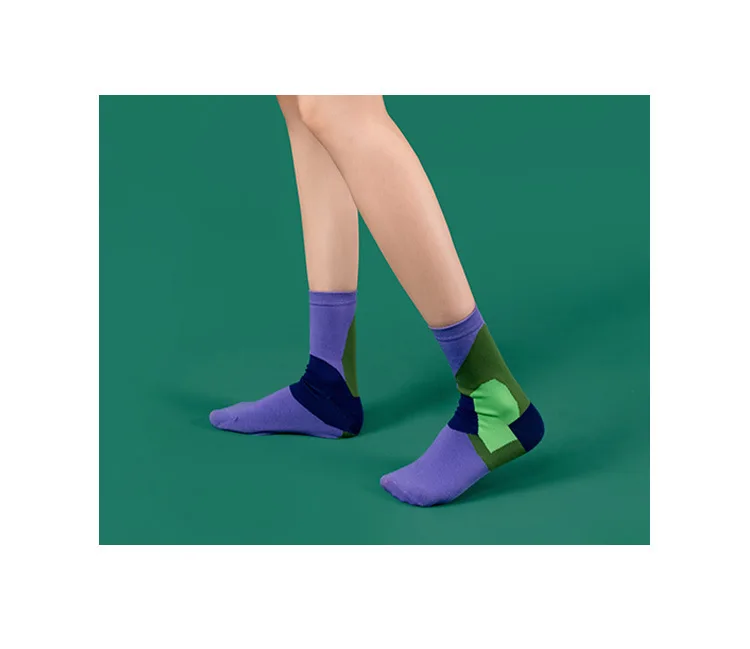 5 пар в партии зима осень модные женские носки милые хлопковые носки