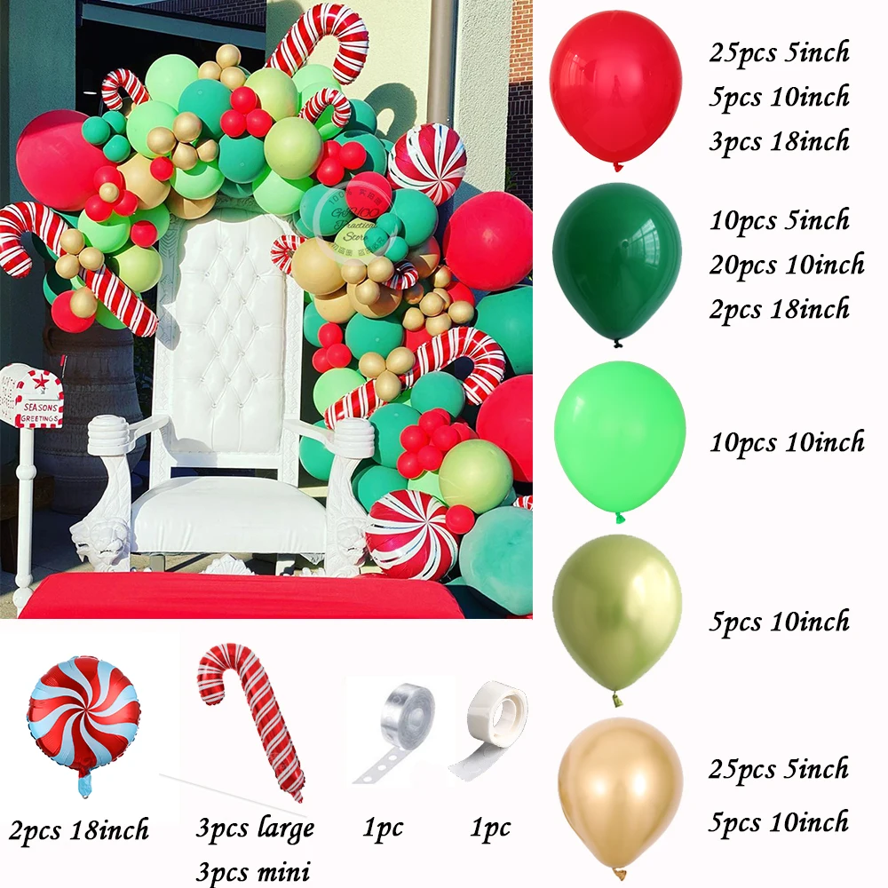 120 шт. рождественские воздушные шары