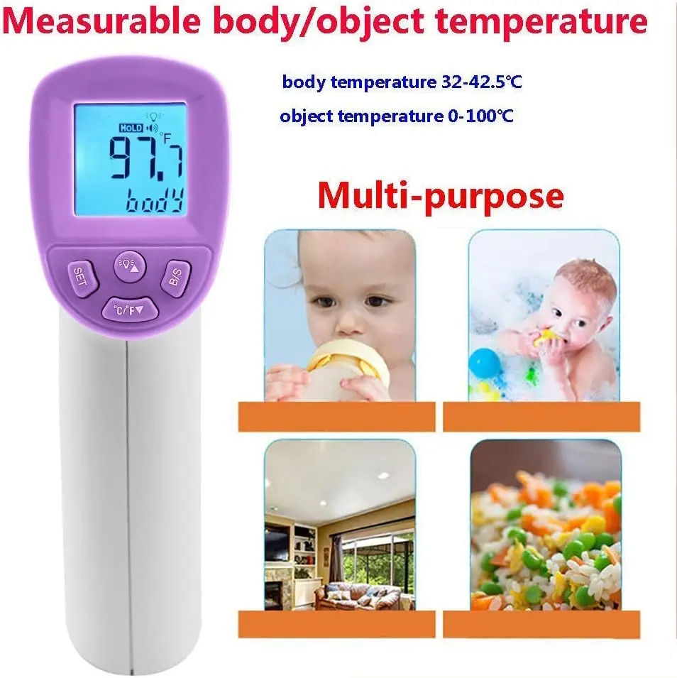 Бесконтактный цифровой инфракрасный термометр для мяса температурный пистолет