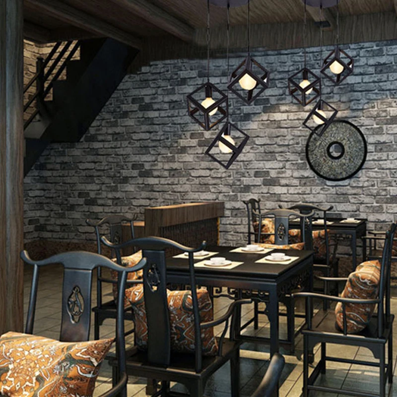 Винтажный светильник в стиле ретро потолочный для кухни украшения деревенский