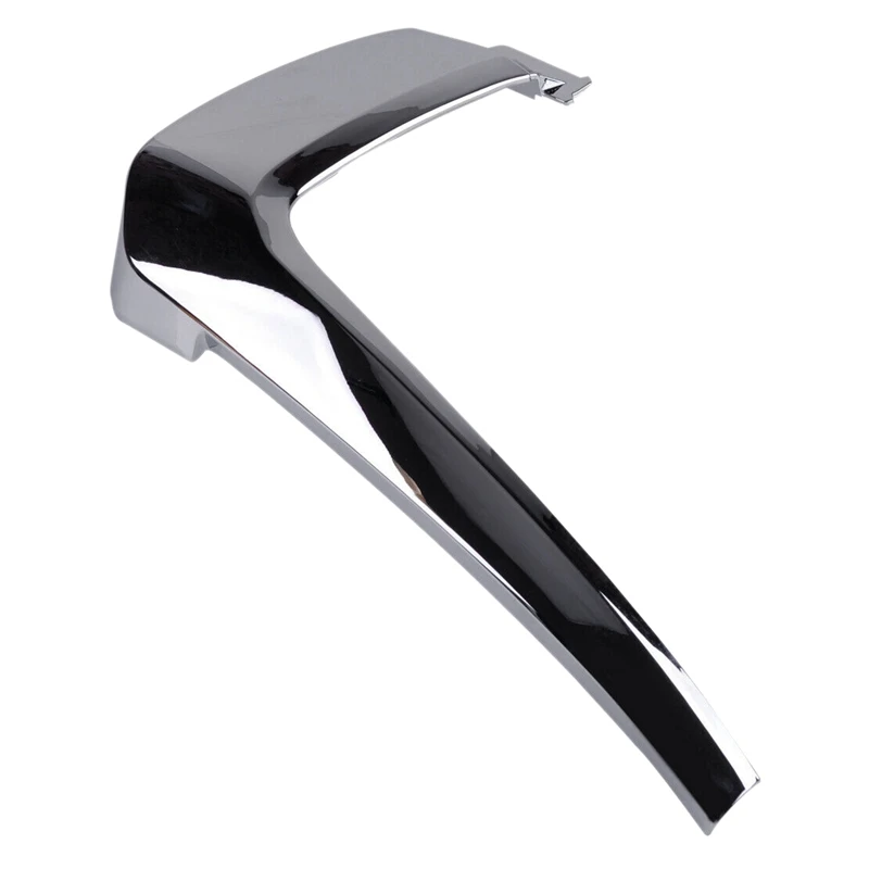 Хромированная накладка на передний бампер декоративные полосы для Mitsubishi Outlander 2016