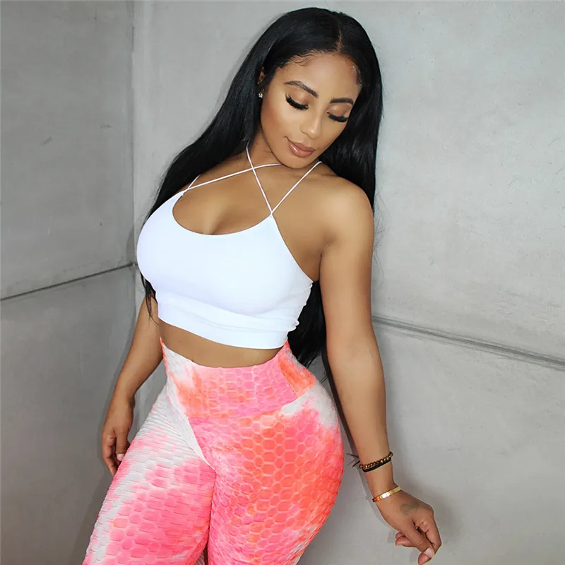 

2020 New Hot Skin Tie Dyeing Print Women Fitness High Waist Short Quick Dry Skinny Biker Shorts Tight Short Korean Sports Shorts
