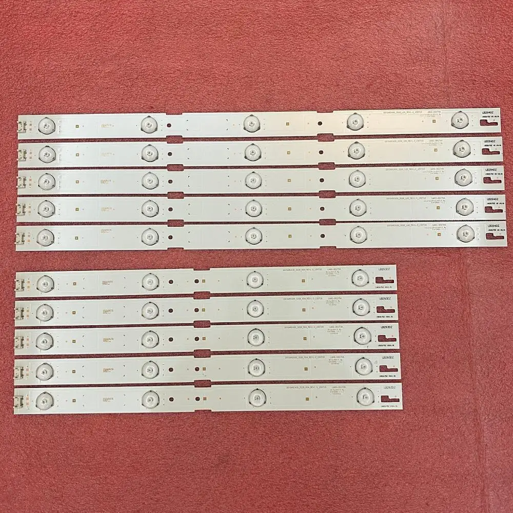 10 шт./компл. светодиодная подсветка полоса для Samsung GRUNDIG 43VLE6629 43VLE6524 43GFB6627 IC-B-HWCR43D641R