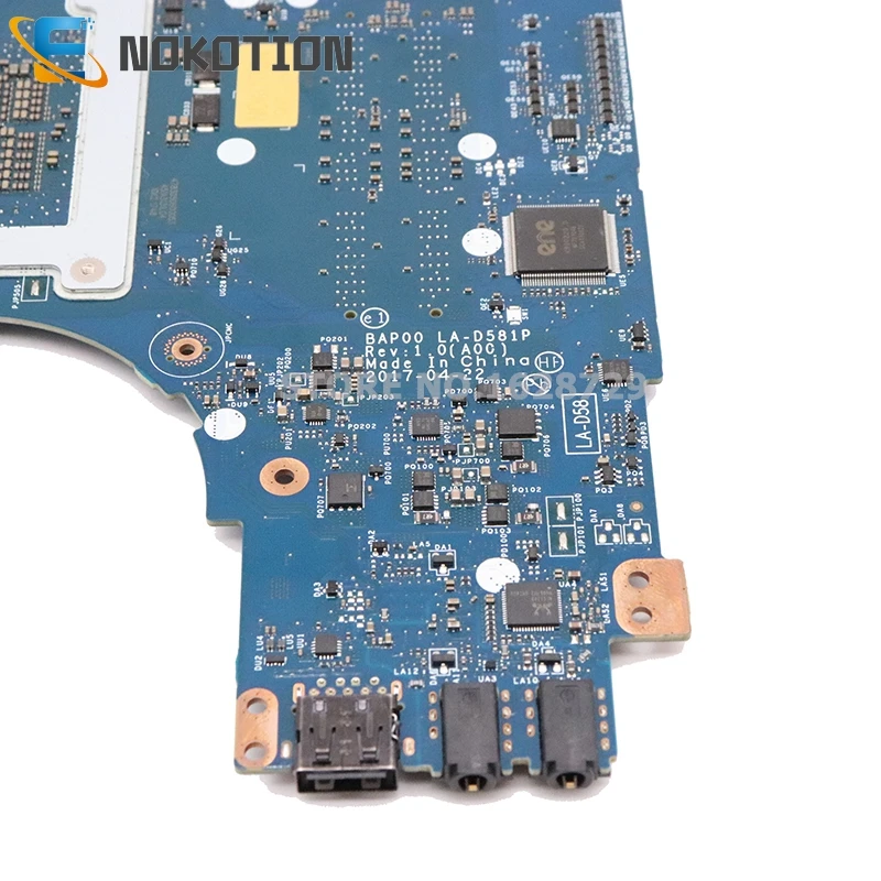 NOKOTION материнская плата для ноутбука Dell Alienware 13 R3 Материнская плата ноутбука 13,3 дюймов I7-7700HQ Процессор GTX1060 CN-0GG6GW 0GG6GW GG6GW BAP00 LA-D581P