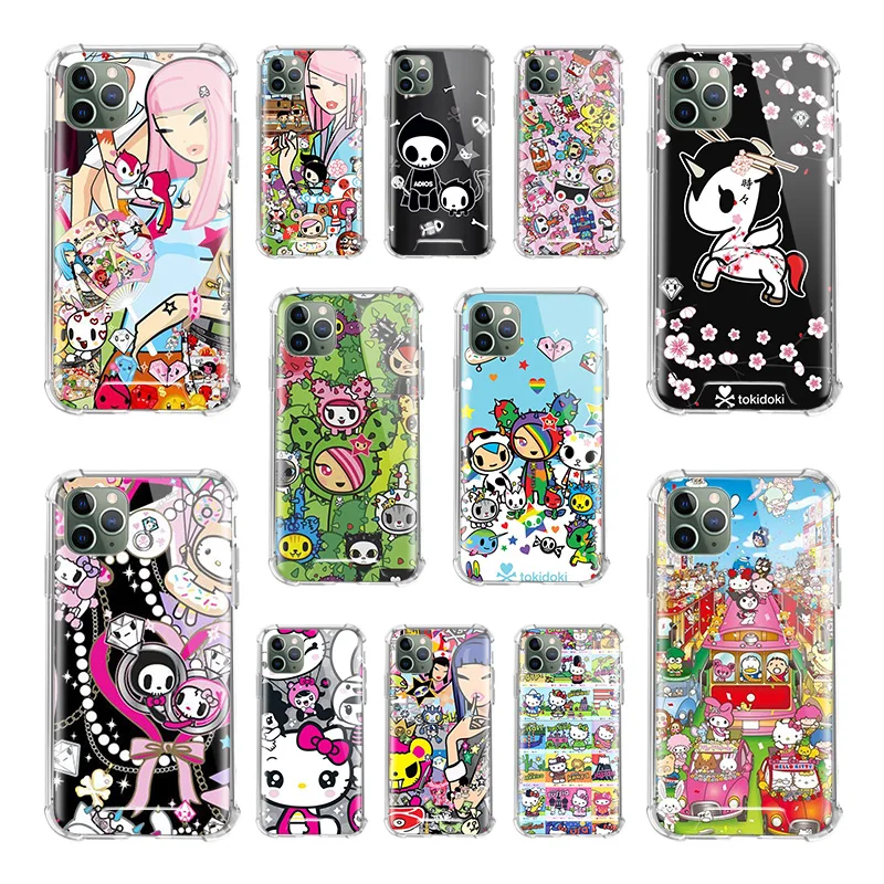 Японский чехол Tokidoki для Apple iPhone 11 Pro Max XS X XR SE 2020 8 7 6 6S Plus противоударные чехлы