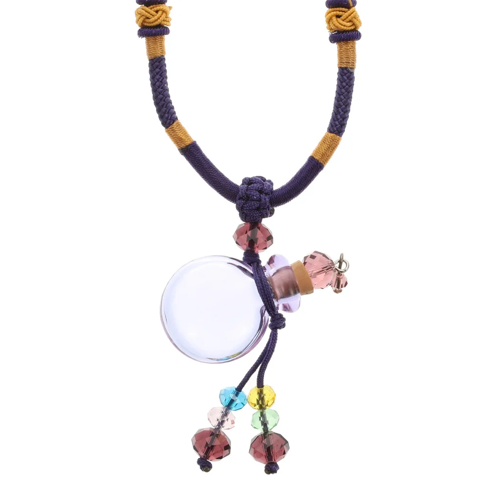 

1pc Aromatherapy Essential Oil Necklace Creative Pendant Decor Stylish Decor
