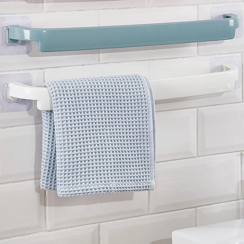 

Kitchen Organizer Wall Mounted Towel Rack Bath Towel Hanging Holder Bathroom Cabinet Cupboard Door Back Hanger Cloth Rag Stand