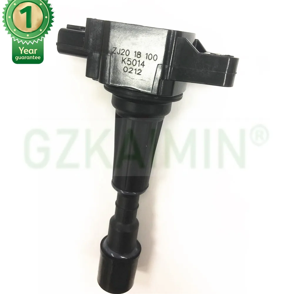 Новый пакет катушки зажигания мотоцикла свечи ZJ49 18 100 ZJ20 ZJ2018100 OEM подходит для Mazda 2