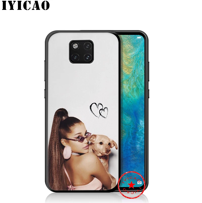 IYICAO Ариана Гранде мягкий чехол для Huawei P30 P20 P10 P9 P8 2017 2016 2015 P Smart Z Plus 2019 Mate 20 10 Lite Pro Mini