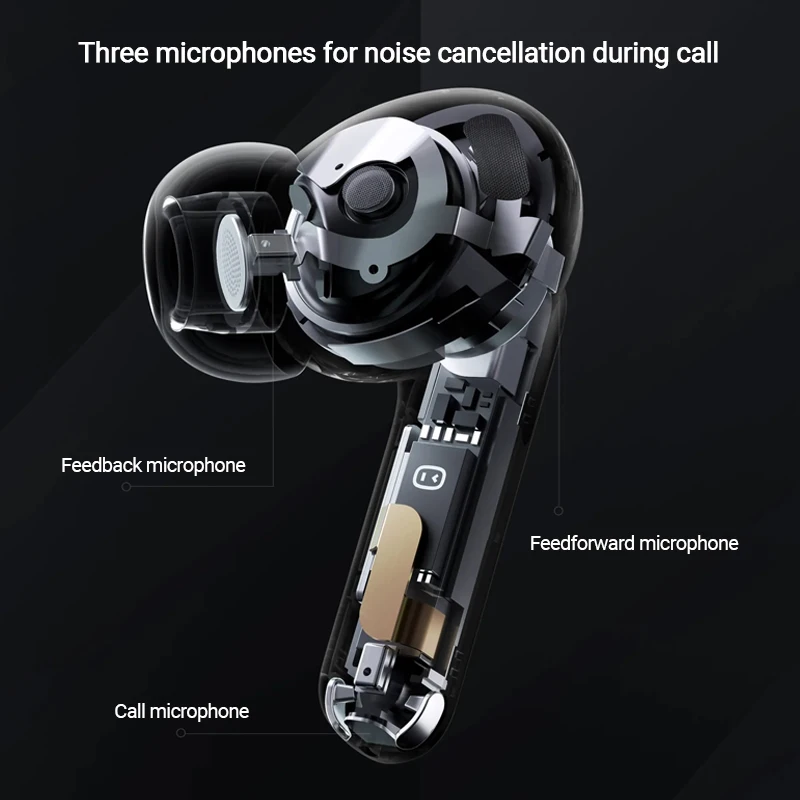 Беспроводные наушники Baidu Smart Buds Pro 40 дБ с активным шумоподавлением | Электроника