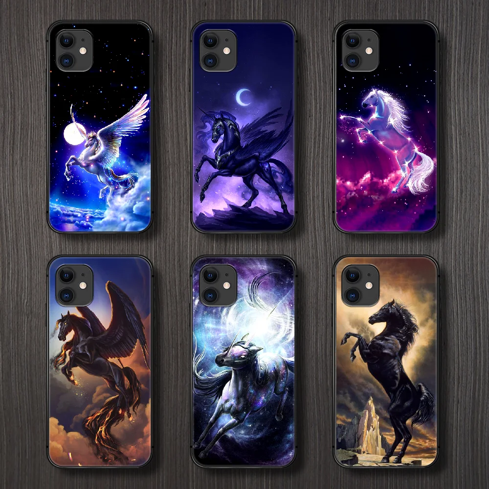 Крутой чехол для телефона с изображением животного лошади Корпус iphone 5 5s se 2 6 6s 7 8 12
