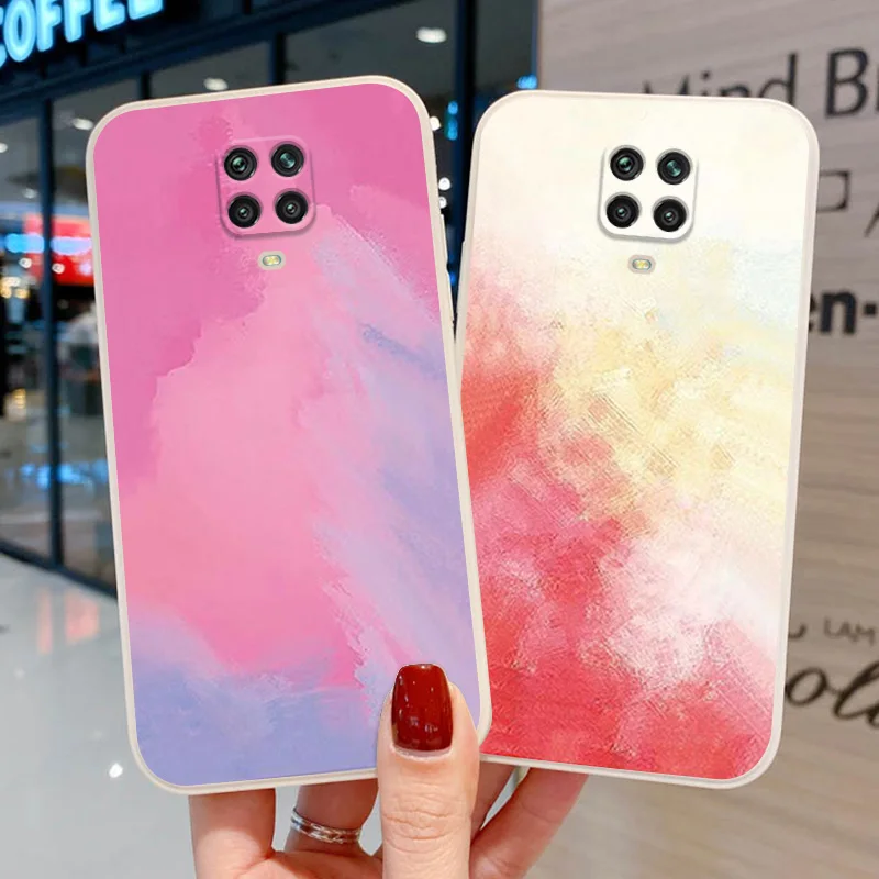 

Redmi Note 10 Case Soft TPU Silicone Cover For Xiaomi Redmi Note 8 9 Pro 9C NFC Poco X3 Pro M2 9S 9T 9A 10S 9 S 10 S Phone Funda