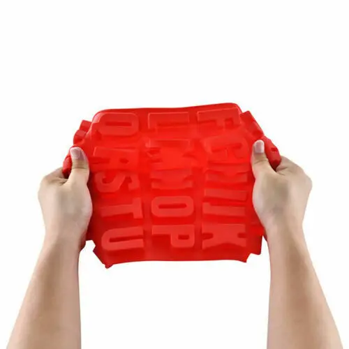 Вкусные шоколадные буквы для торта силиконовая форма искусственный алфавит