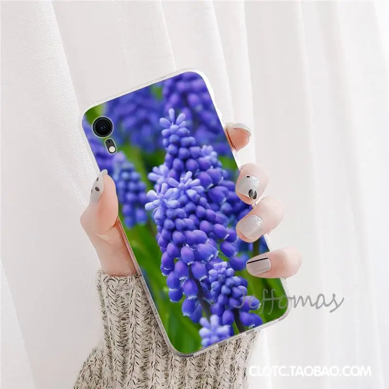 

hyacinth flower Phone Case For iphone 12 5 5s 5c se 6 6s 7 8 plus x xs xr 11 pro max mini