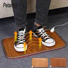 Электрическая грелка для ног, ковер с подогревом для офиса и дома, 50 х30 см