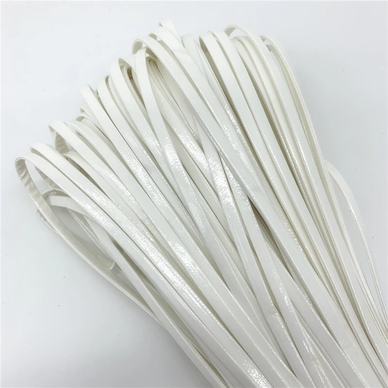 Кожаный шнур из ПУ кожи для изготовления ювелирных изделий 5 ярдов/партия 2/3/4