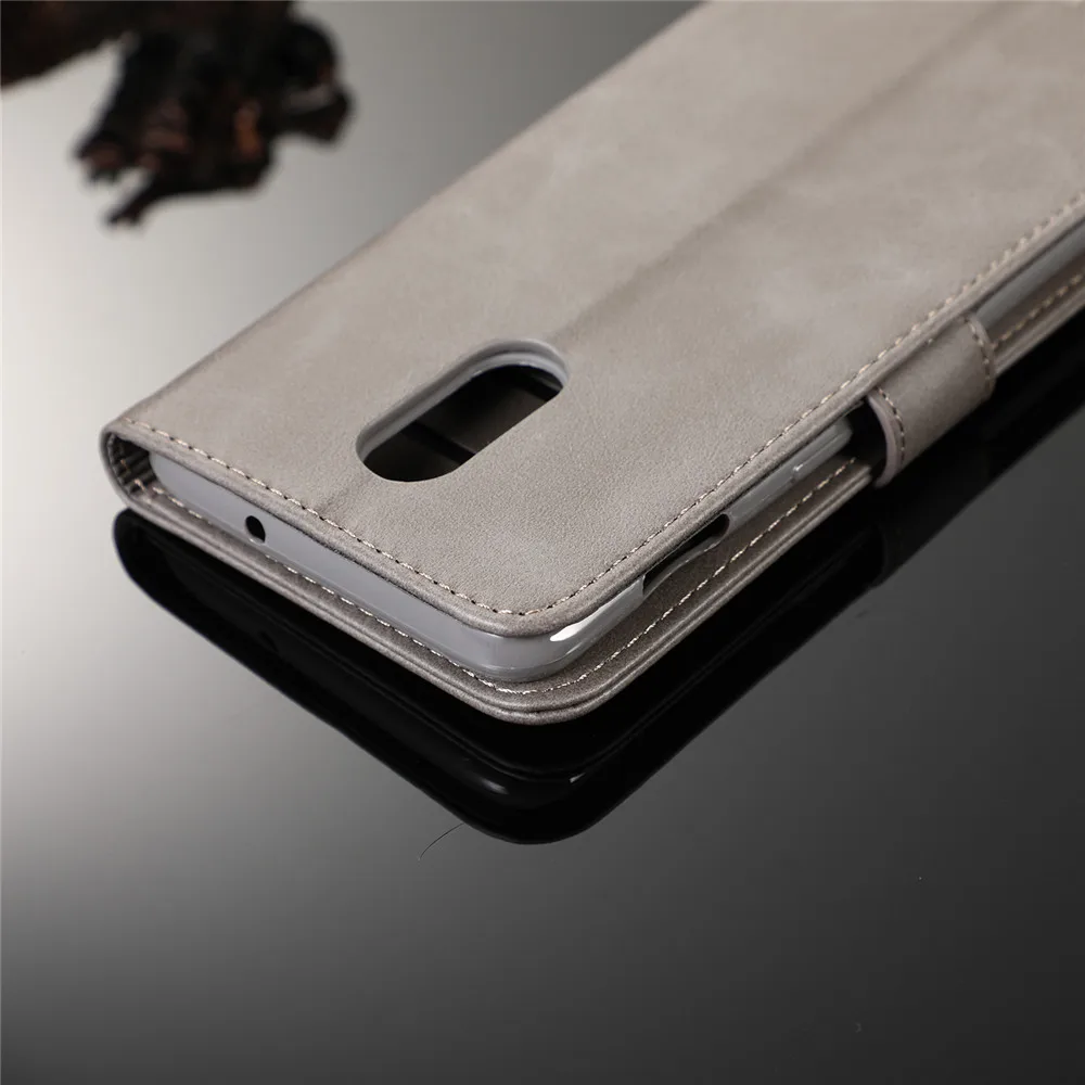 Кожаный чехол книжка One Plus 7 Pro в стиле ретро для Oneplus 7pro Global роскошный Магнитный