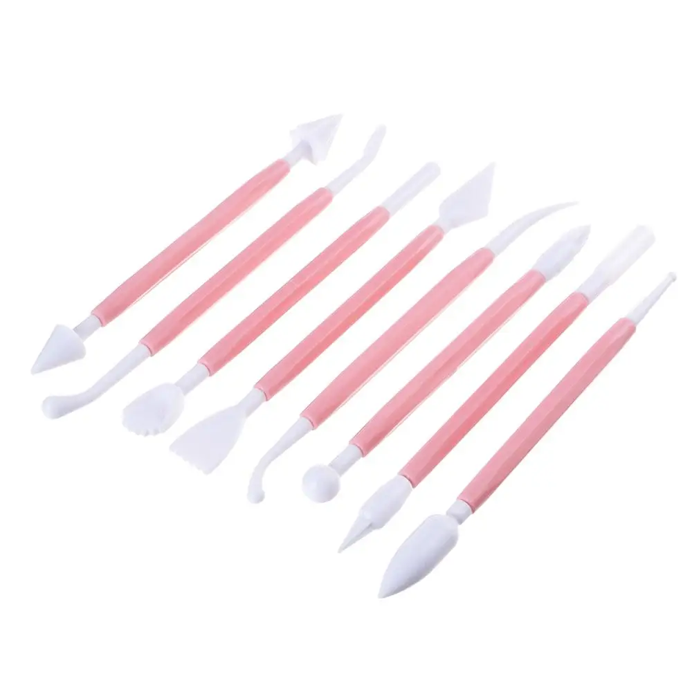 Инструменты для скульптурирования Saim пластиковый ремешок глины 8 шт. полиморфная