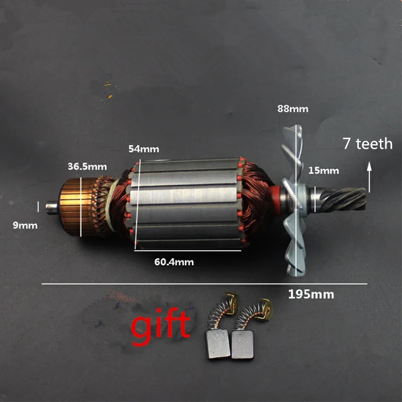 Ротор режущего станка подходит для режущего станка Makita 2414B 2414NB, аксессуары для роторного режущего станка