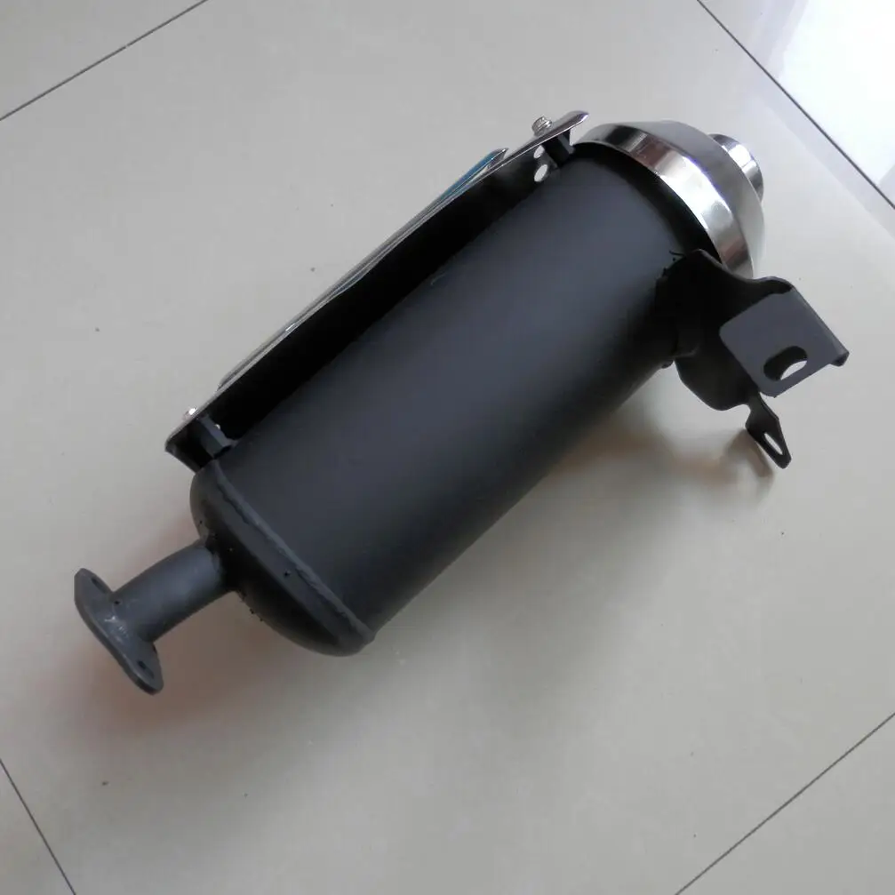 5KW глушитель с трубой мотоцикла стиль для 5~ 8 кВт генераторов трамбовщиков и больше двигателей