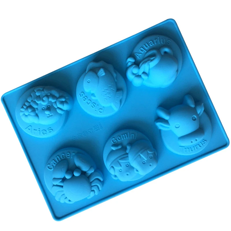 Силиконовая форма для ручной работы с милыми созвездиями зодиака шоколада