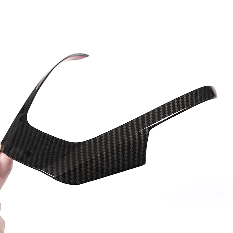 Автомобильный Стайлинг интерьер рулевое колесо Накладка для BMW X3 X4 X5 F15 F25 F26 2014 2015