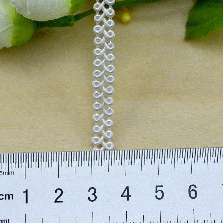 3/yard New Curved edge lace PP-007 chain 8 words beautiful | Lace