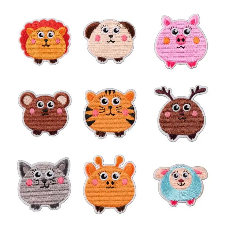 

Stick Iron Sew On 10 Pcs Embroidered Patches Jeans Coat Tshirt Bag Shoe Hat Decor Repair Motif Emblem Diy Accessory