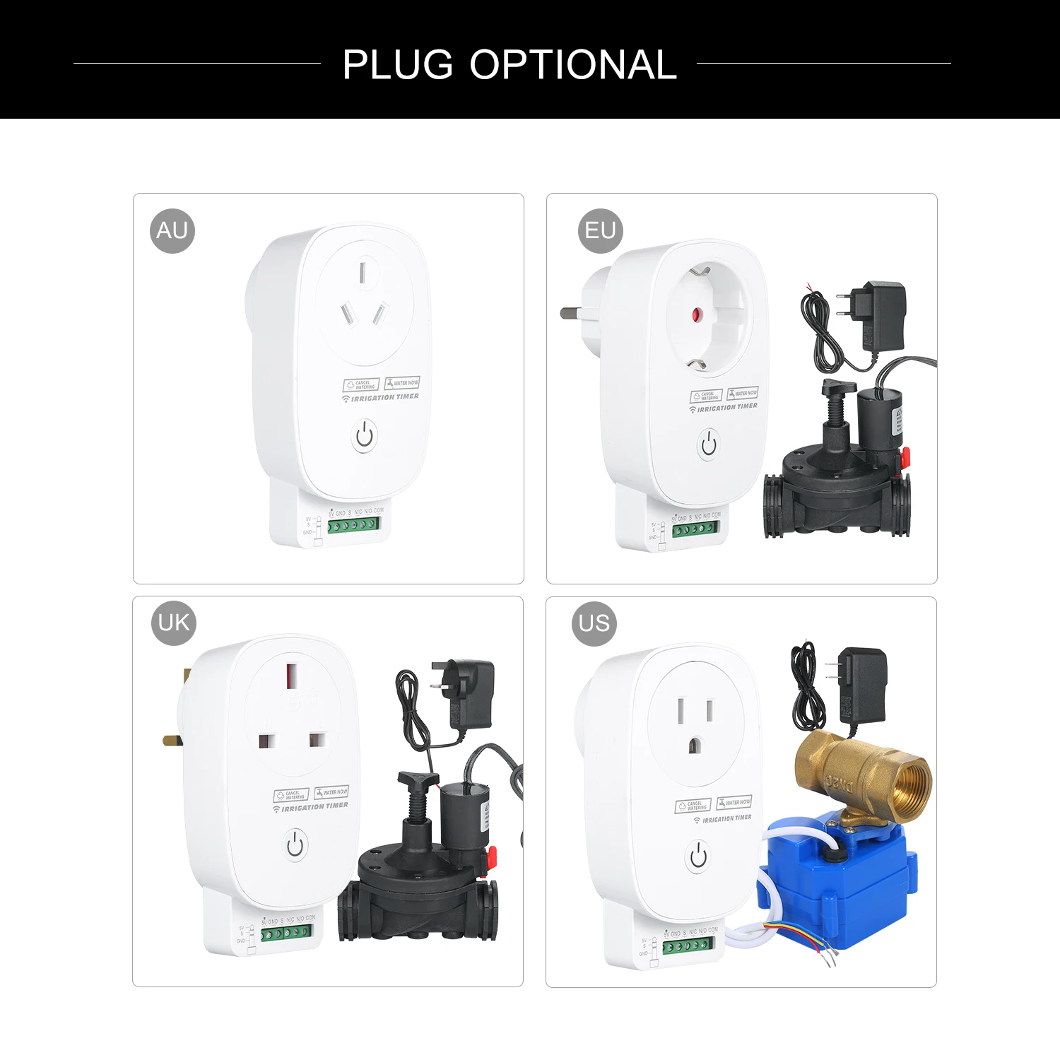 Системы разбрызгиватель Управление Wi Fi орошения сада Открытый Сад таймер умный