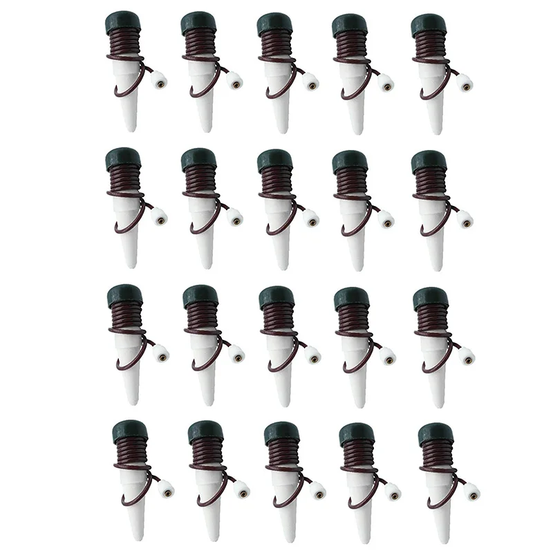 

20 шт в комплекте автоматический полив растений Системы устройств, медленное высвобождение Керамика Материал Кормушка Для каникулы завод с ...