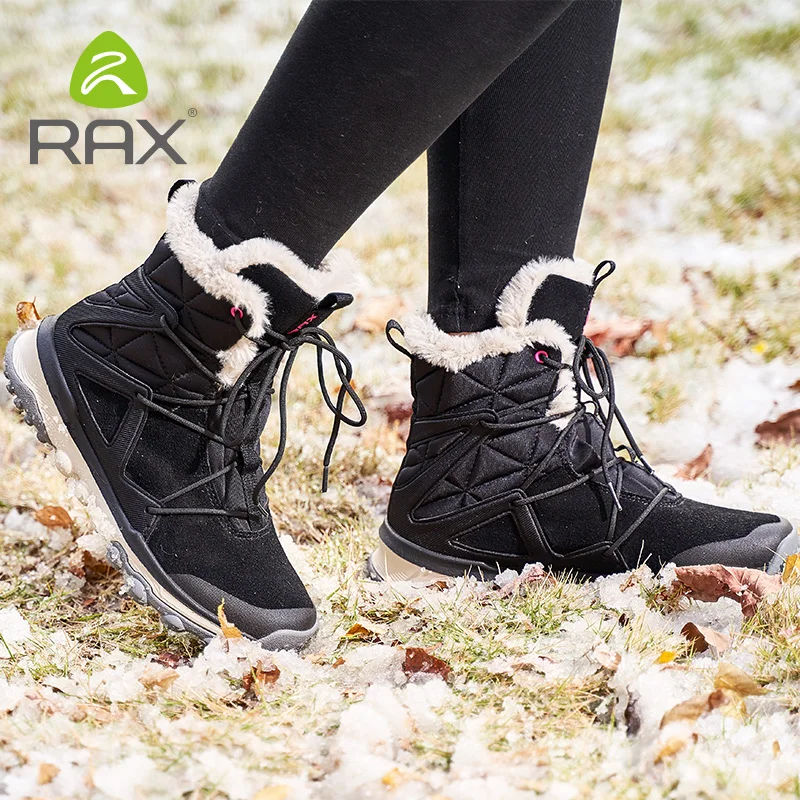 Женские зимние ботинки Rax из натуральной кожи для горных походов Треккинговая