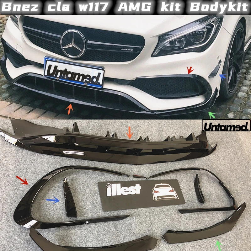 Комплект для кузова Mercedes CLA W117 AMG комплект решетки заднего бампера впускные