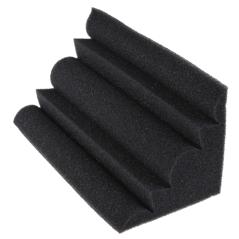 

1Pcs Soundproof Studio Acoustic Foam Corner Bass Trap Foam Absorption Sound Insulation Windows Hardware 12x12x24cm