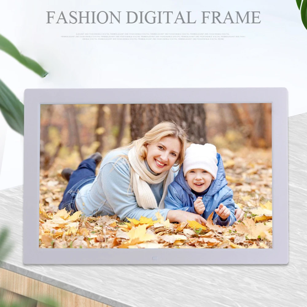 

New 18.5inch Screen LED Backlight HD 1366*768 Digital Photo Frame Electronic Album Picture Music Movie Full Function Good Gift