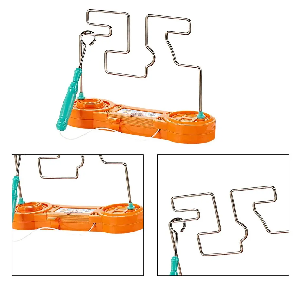 Juego de rompecabezas cl&aacute;sico para ni&ntilde;os Vs, juguete de ciencia, laberinto el&eacute;ctrico, juego de mesa de entrenamiento de enfoque Vs, juguetes el&eacute;ctricos, regalo de cumplea&ntilde;os-3