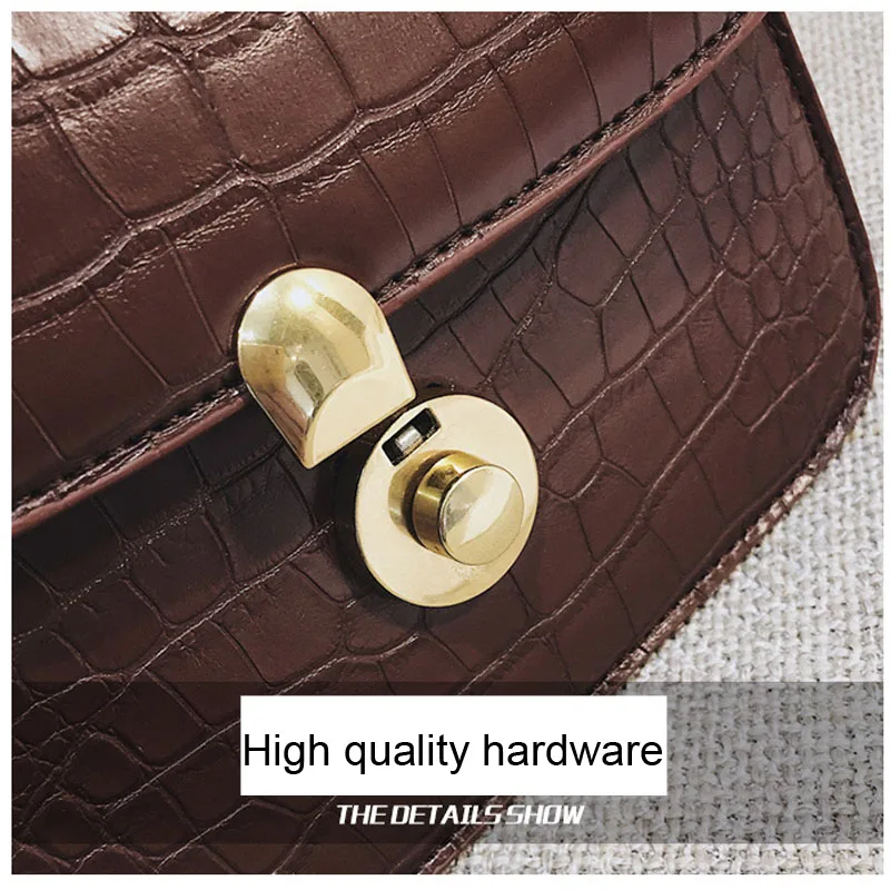 Модная женская сумка с клапаном из крокодиловой кожи дизайнерские сумки женские