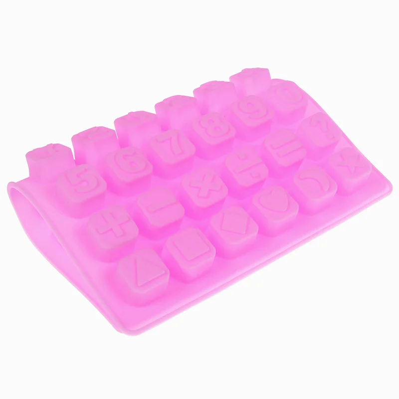 Силиконовая форма для шоколадного торта 26 букв английского алфавита инструменты