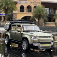 132 land rofer defender 2020 off road car alloy model suv vehicles toy collectible children boys gift diecasts toy vehicles