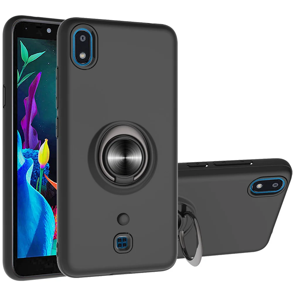 Модный чехол для телефона LG K40S K20 защита от падения вращение на 360 градусов с