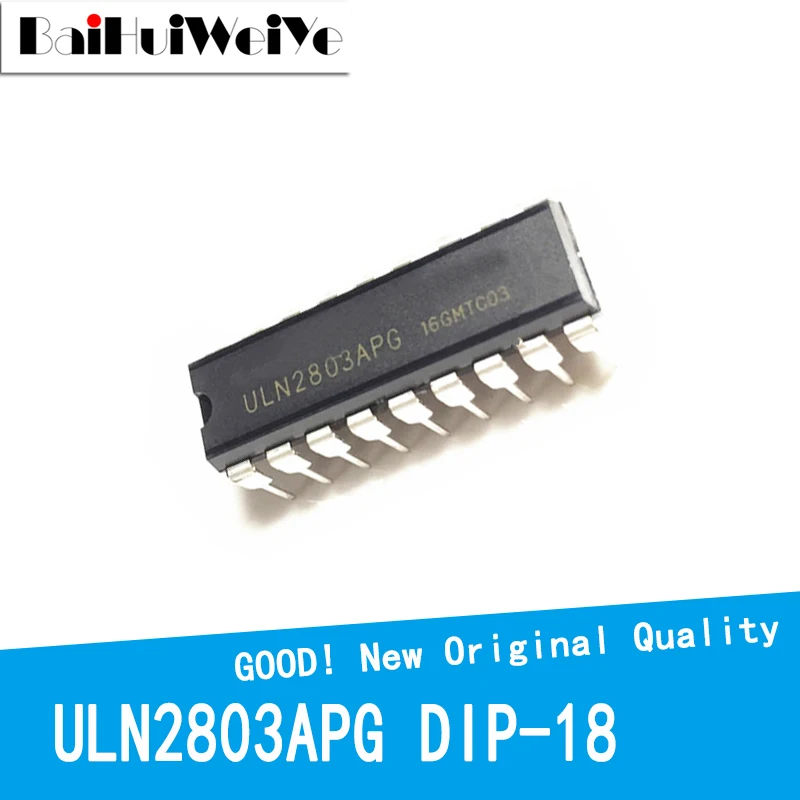 

10PCS/LOT ULN2803APG ULN2803 ULN2803A ULN2803AP ULN2803AN Darlington DIP-18 New Original IC Good Quality Chipset In Stock DIP18