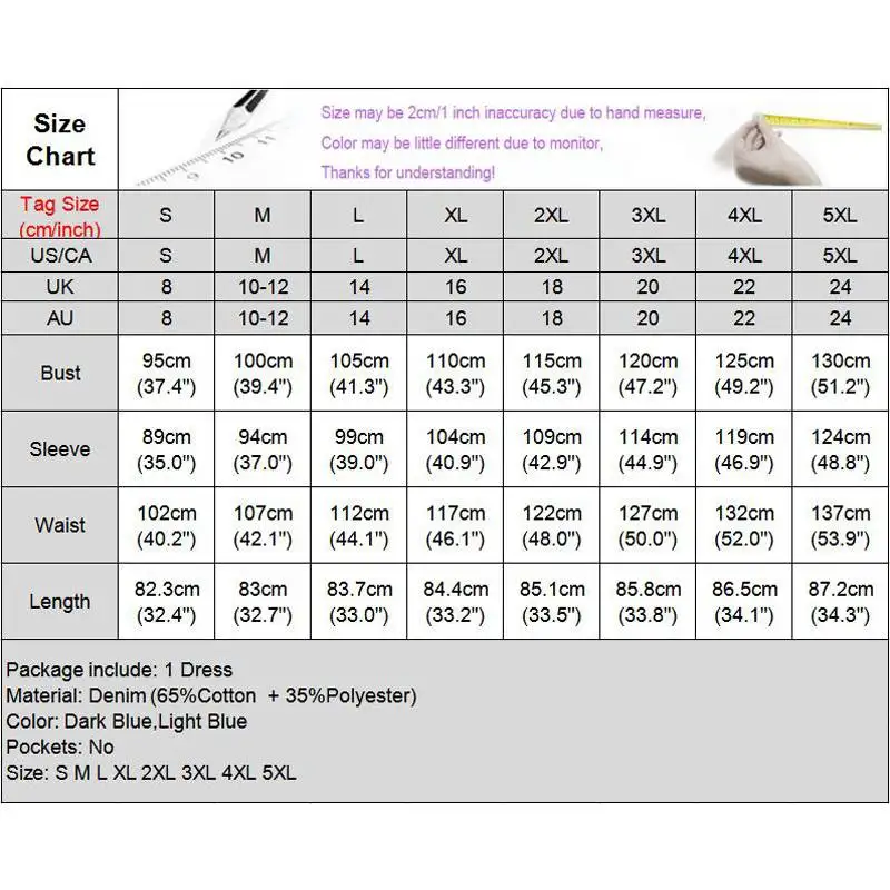 Женское джинсовое платье с оборками VONDA повседневное свободное однотонное