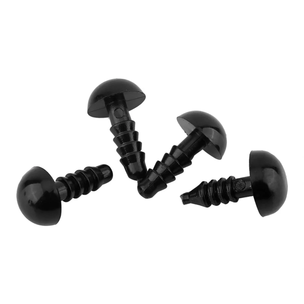 6/9/10/12 мм черный Пластик кукла защитные глаза Шайба 50 пар соответствует шайбы для