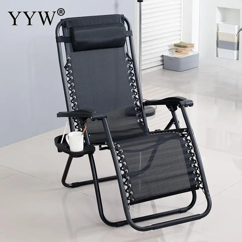 Складывающееся откидное кресло держатель для напитков садовый шезлонг отдыха на