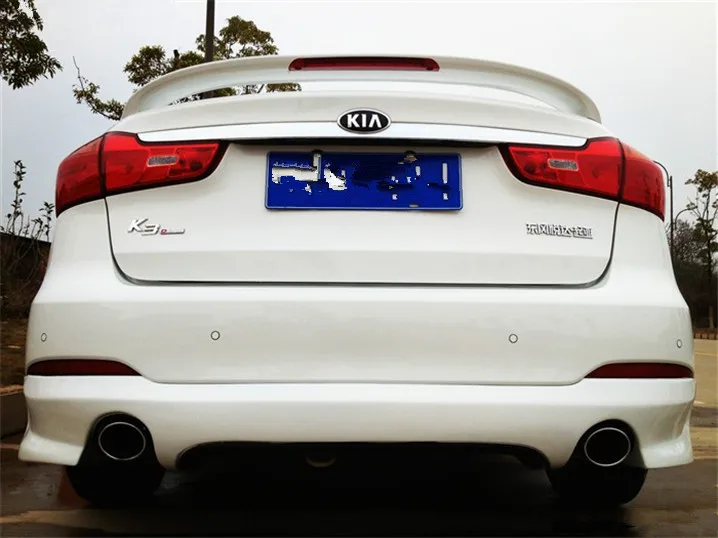 Спойлер для KIA FORTE 2011 2013 K3 спойлер из высококачественного АБС материала заднего