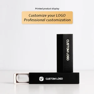 Оптовая продажа, черный бумажный ящик 20*20*95 мм для упаковки духов, подарочные упаковки, печать логотипа на таможне, только коробка